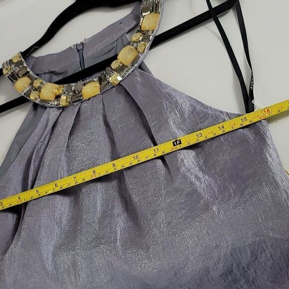 Alexia Admor Jeweled Neckline Dress - Picture 9 of 12